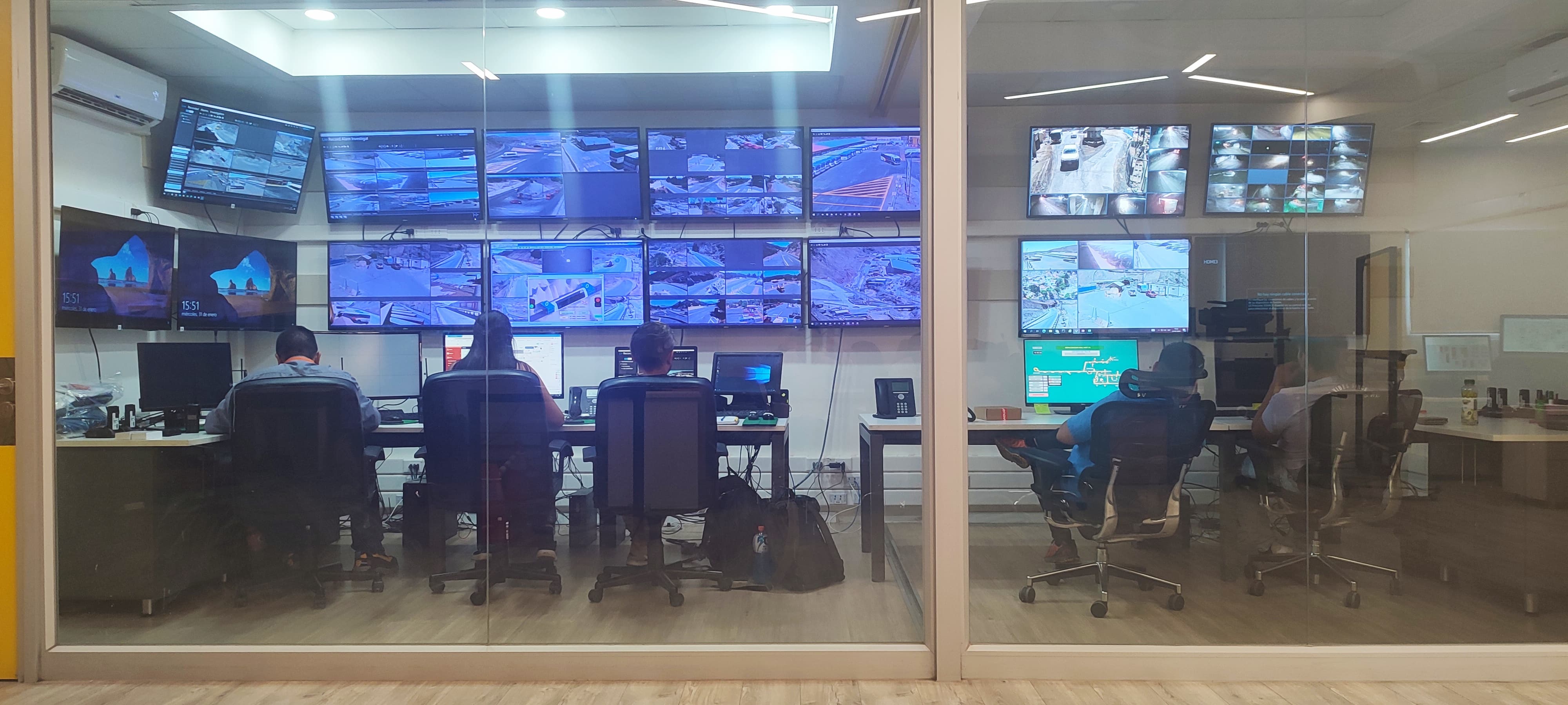 Centro Control Carretera DET Codelco